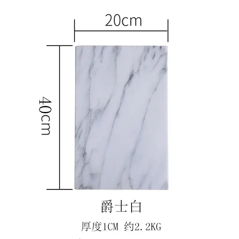 Nordic Marble Rectangular Tray