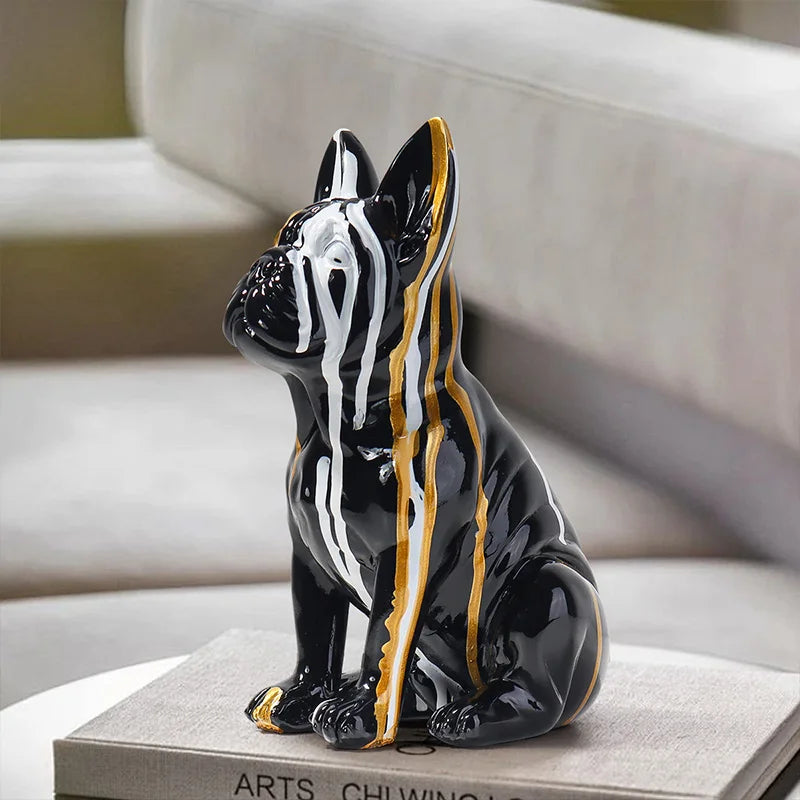 French Bulldog Sculpture Home Decor