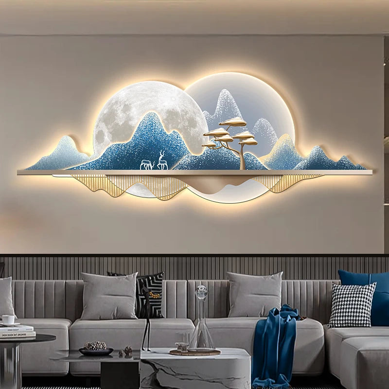 New Chinese 3D Wall Panel