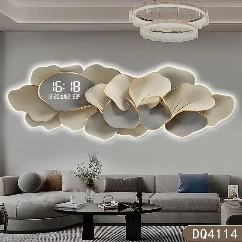 Electronic Clock Mural