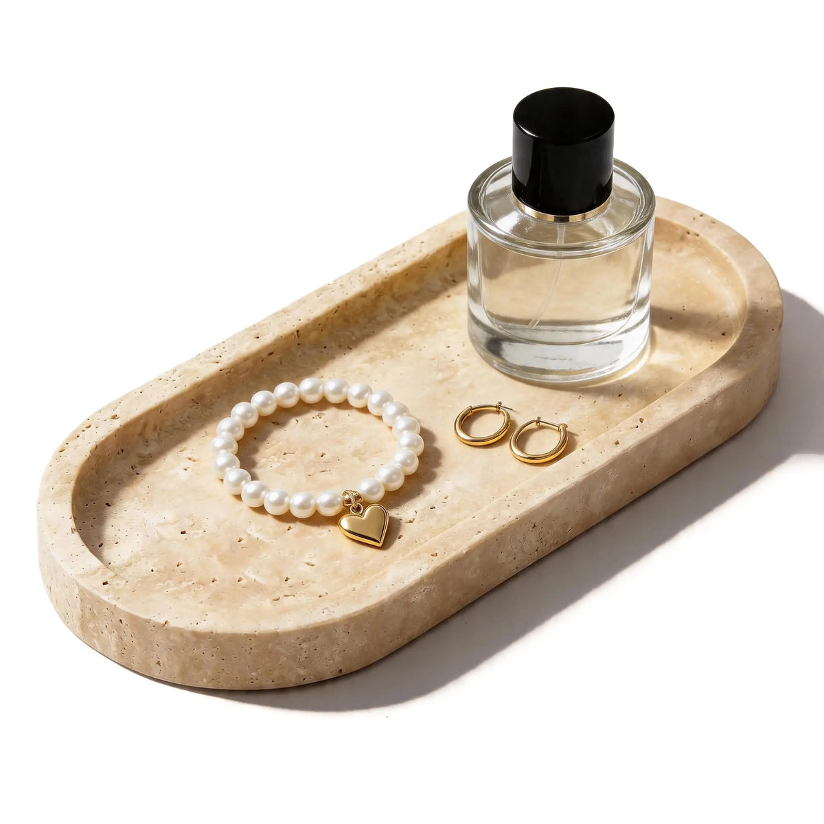 Travertine Vanity Tray