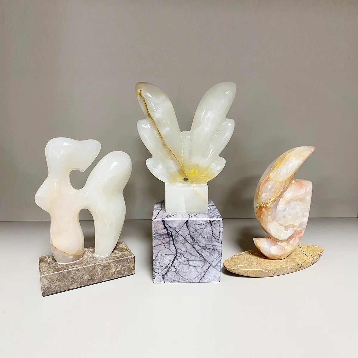 Marble Spiral Sculpture