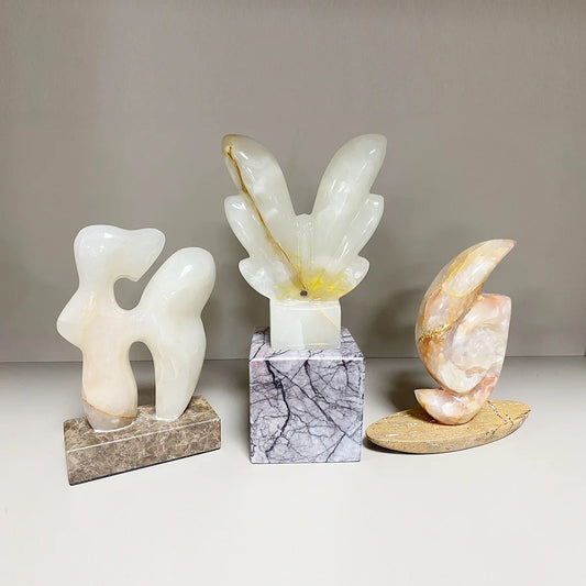 Marble Spiral Sculpture