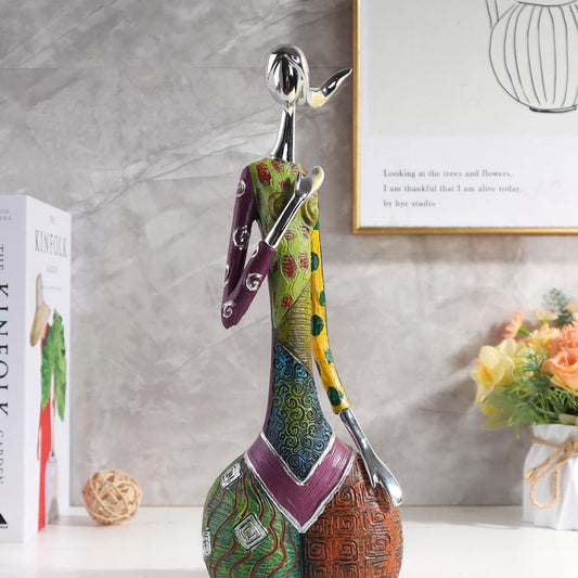 Abstract Resin Figurine