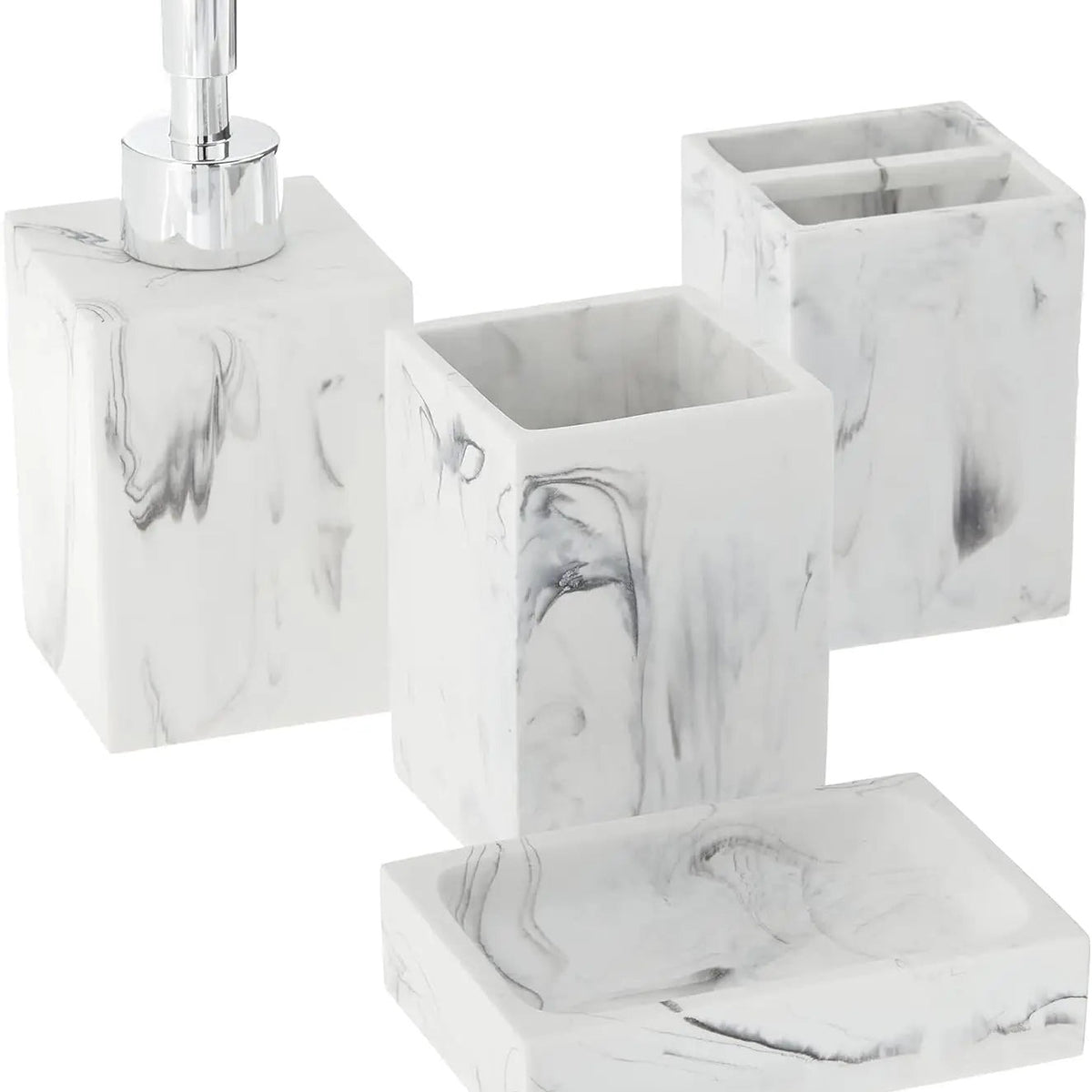 Coastal Bath Accessories Set